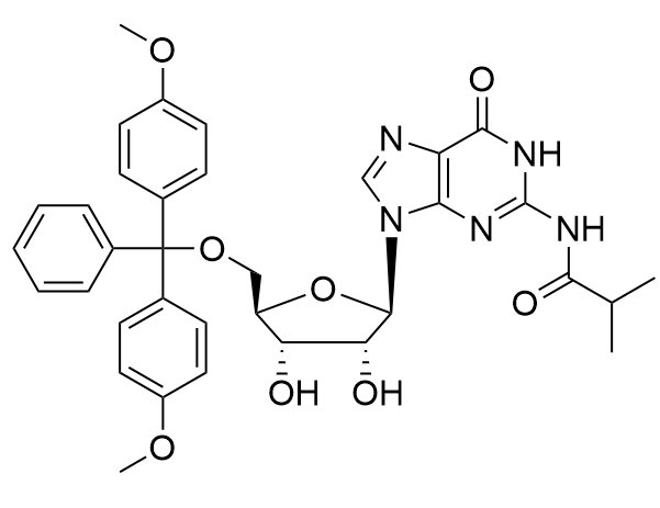 5'-O-(4,4'-二甲氧基三苯甲基)-N2-異丁?；?2'-鳥苷